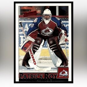 💗3/$9💗 Patrick Roy 1996/97 Bowman Colorado Avalanche Hockey Card